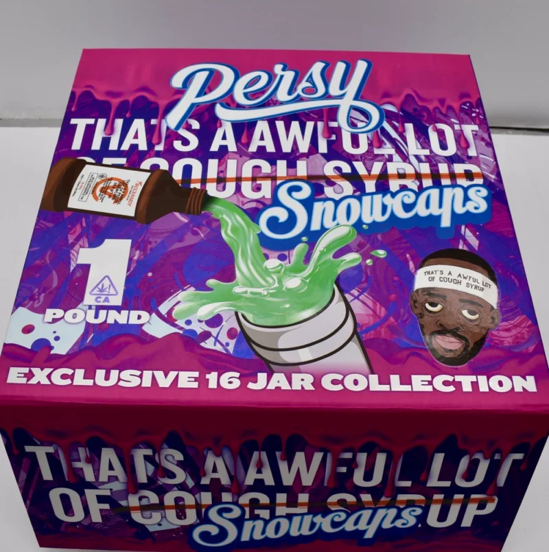 PERSY SNOWCAPS x AWFUL LOT OF COUGH SYRUP COLLAB